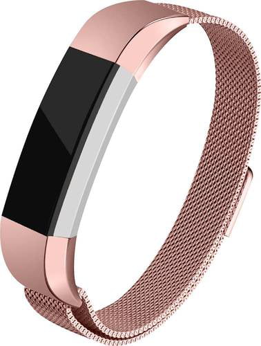 fitbit alta hr rose gold band