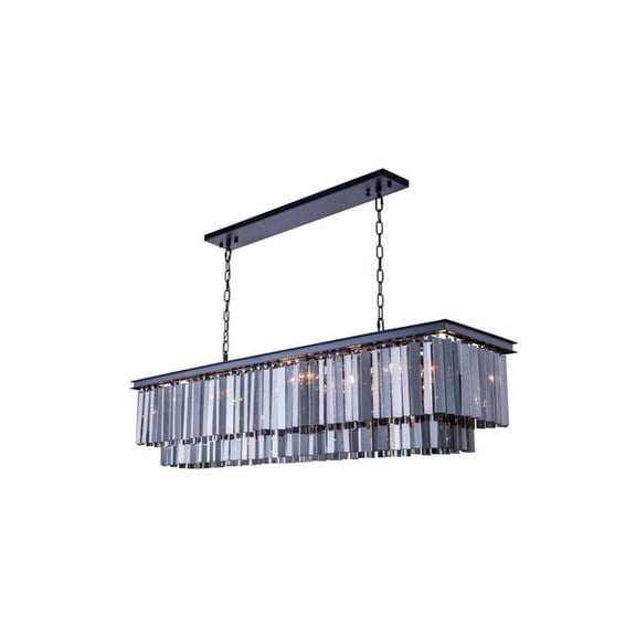 Elegant Lighting Sydney 60" 12 Light Royal Crystal Chandelier