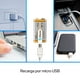 thumbnail image 5 of Batería recargable USB Li-Ion Tipo 9V 400 mAh Steren BAT-LI-9V USB, 5 of 6