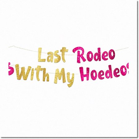 Wild West Bachelorette Bash Kit - Glitter Banner & Decorations for Cowgirl Themed Party in Nashville, Austin, Dallas, Charleston & Savannah.