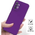 thumbnail image 5 of Samsung Galaxy A23 5G Case, Galaxy A23 Case Liquid Silicone Case Soft Silicone Gel Rubber Bumper Slim Fit Protective Phone Case for Galaxy A23 5G, Purple, 5 of 12