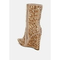 thumbnail image 3 of Trend Titan Diamante Slim Wedge Heel Boots, 3 of 10