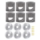 thumbnail image 2 of Ganchos de Techo Modernos CUTICAT 6 Piezas para Cables Organizador de Cables Colgante Negro, 2 of 8