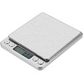 thumbnail image 1 of Báscula electrónica digital de bolsillo con pantalla LCD, 0,01 g - 500 g, para cocina, alimentos, diseño ultradelgado y joyería, 1 of 4
