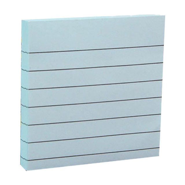 Clearance! Lined Sticky Notes 6 Pads 3X3 Inches Aesthetic Pads with Lines Neutral Boho Self Stick Note Pads Perfect for Home School Desk Accessories 100 Sheets/Pad 6 One Size Multi-Color