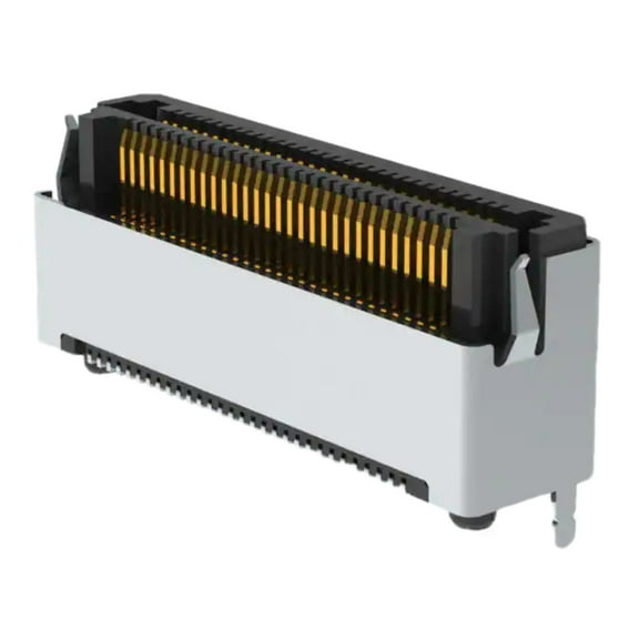 Pack of 2 LSHM-130-06.0-L-DV-A-S-K-TR 60 Position Connector Self Mating, Non-Gendered, Hermaphroditic Surface Mount Gold LSHM-130-06.0-L-DV-A-S-K