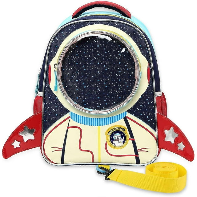 Mochila de astronauta para niñas de 2 a 6 años, bonita mochila pequeña para la escuela, cumpleaños, regalos de Navidad, mochila escolar para preescolar.