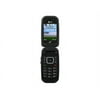 LG 440G - 3G feature phone - LCD display - rear camera 1.3 MP - TracFone - black