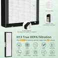 thumbnail image 3 of Filtro de Repuesto FLT4825 para Purificador de Aire Germ Guardian, Compatible con AC4825 y AC4850, 2 Filtros HEPA Auténticos + 8 Filtros de Carbón., 3 of 6