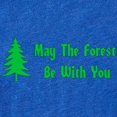 thumbnail image 2 of CafePress - May The Forest Be With You - Cute Infant Baby Football Bodysuit, 2 of 3
