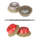 thumbnail image 5 of 2pcs 75mm 3" Steel Wire Wheel Fine Crimp Cup Wheel Brush Rotary Steel Wire Brush For Angle Grinder, 5 of 5