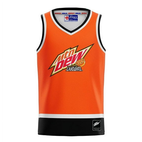 Mountain Dew Live Wire Pro Player Orange Performance Tank