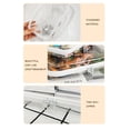thumbnail image 3 of Juego De 6 Estuches Transparentes Con Cremallera De Carcasa Dura, 3 Tamaños, Bolsas Organizadoras De Almacenamiento De Viaje Transparentes A Prueba De Agua Con Cremalleras De, 3 of 7