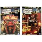 Escape Room The Game Welcome To Funland/Murder Mystery Expansion Pack Bundle