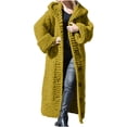 thumbnail image 2 of DPTALR Cardigan Ouvert à Manches Longues en Tricot pour Femmes Manteau Pull à Capuche Uni, 2 of 6
