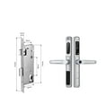 thumbnail image 1 of Tuya App Waterproof Smart Door Lock Aluminum Biometric Lock Fingerprint Door Handle Digital Keyless Lock For Glass Sliding ,More Secure, 1 of 7