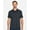Dark Charcoal, variant on Harriton M205P Men's Valiant Cotton Snag Protect Pocket Polo-White-XL