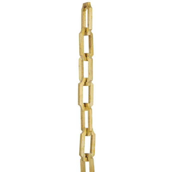 B&P Lamp® Large, Solid Brass Gothic Style Chain, Ft.