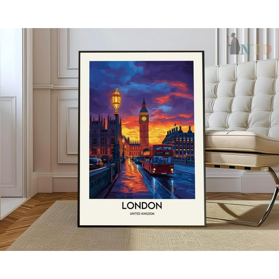 London Poster, Londonlondon Print, London Art Print, London Photo, London Photography, London Decor, London Picture Wall Art, Modern Wall Decor, 8x12 UNFRAMED