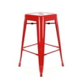 thumbnail image 2 of Design Lab MN LS-9102-RED Dreux Red Counter Stool Set of 4, 2 of 7