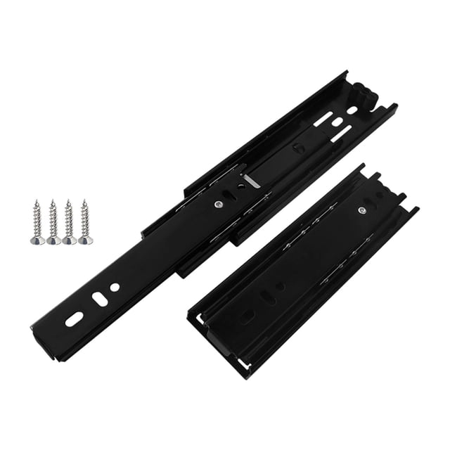 Correderas para cajones de gabinetes, rieles resistentes para cajones, accesorios para gabinetes Longitud 6 pulgadas
