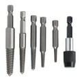 thumbnail image 1 of Extractor de tornillos sin cabeza, 6 piezas Extractor de tornillos sin cabeza Extractor de tornillos de vástago hexagonal Removedor de tornillos Creado magistralmente, 1 of 9
