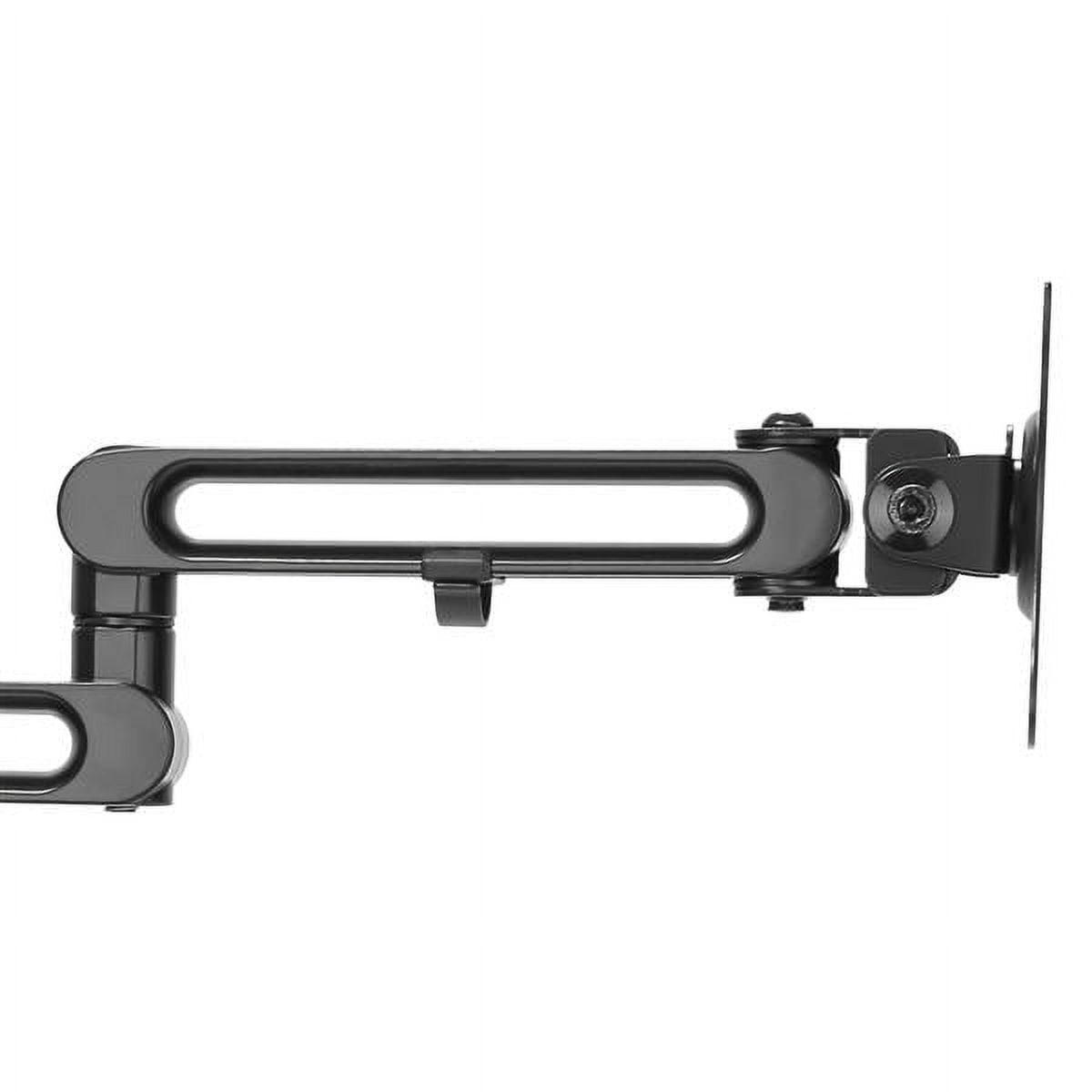 Startech.com Desk Mount Dual Monitor Arm, Desk Clamp Vesa Compatible Monitor Mount For Up To 32 Inch Displays, Ergonomic Articulating Monitor Arm, Height Adjustable/tilt/swivel/rotating - Double