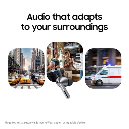SAMSUNG GALAXY BUDS3 PRO, SILVER