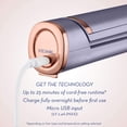 thumbnail image 3 of Rizador automático inalámbrico sin consolidar de Conair, el primer rizador automático sin cable de alto rendimiento, recargable para rizos o ondas en cualquier momento, Peinador 2 en 1, 3 of 5