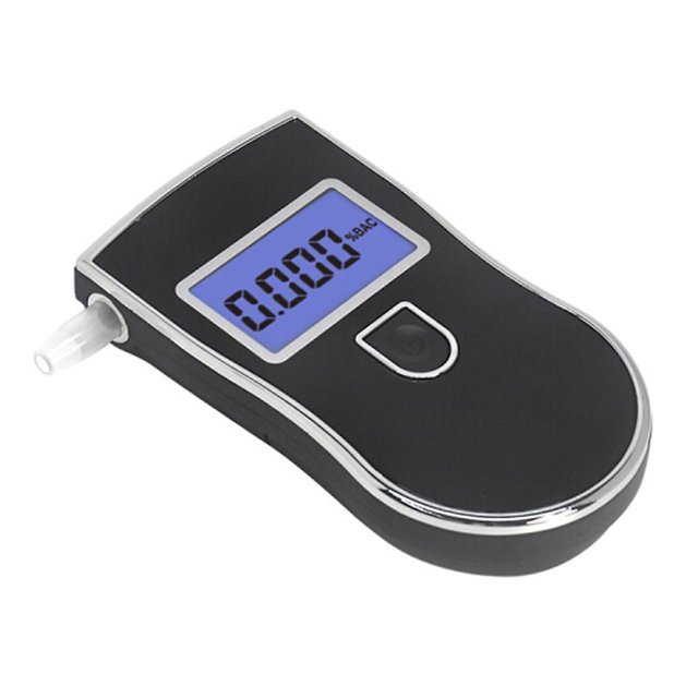 Probador de aliento, Alcohol portátil Bac Alcoholes personales profesionales Resultados rápidos y precisos del probador de contenido de sangre, Probador LCD digital JAMW Sencillez