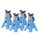 thumbnail image 1 of M Buder 4pcs Soporte de Gato a Escala de Aleación de Aluminio Ajustable para RC Car 1/24 SCX24 1/18 TRX4M Azul [cite: 42], 1 of 9