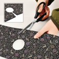 thumbnail image 6 of Yayeee Faucet Mat for Kitchen Sink 14.7" Diatomite Long Splash Guard Pad, Floral Forest Pattern, 6 of 7