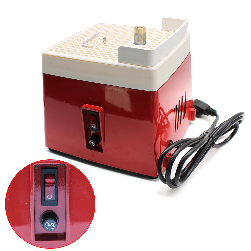 Aiqidi 110V Stained Glass Grinder Portable Mini Glass Grinding Tool w/ Diamond Bit