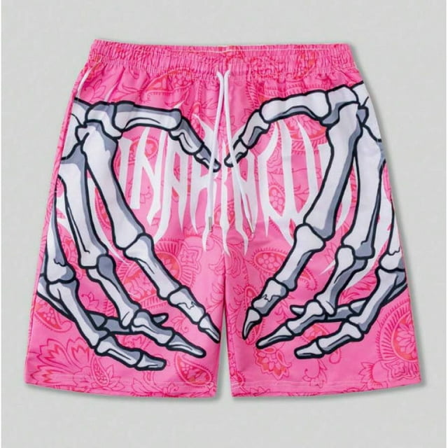 Summer men's shorts loose straight sand