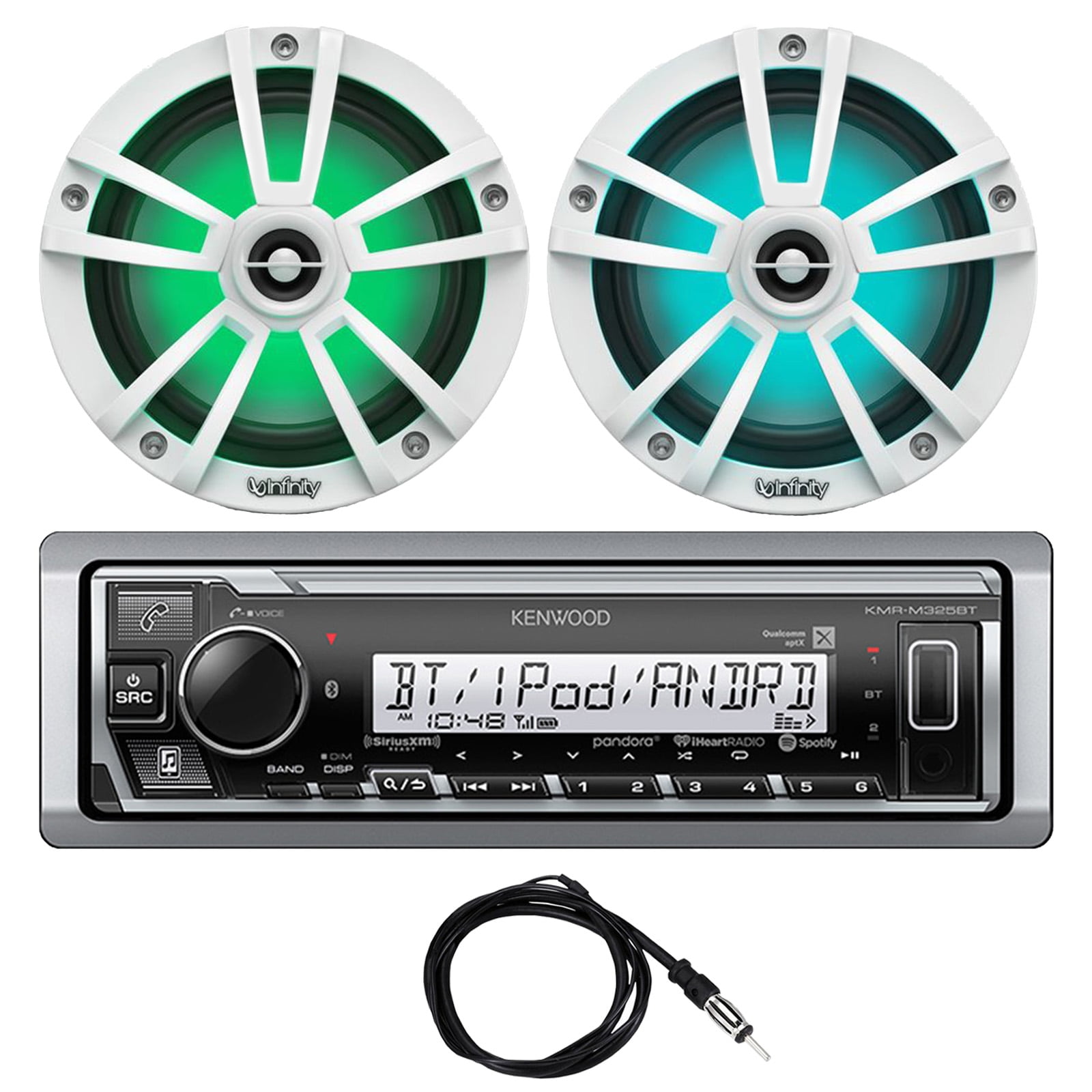 marine cd player and speakers