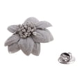 thumbnail image 3 of Broche de alfiler unisex jinwen para boda gris, 3 of 8