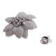 thumbnail image 3 of Brillante Tela Flor Clip Broche Pin Novio Baile De Graduación gris Yinane Pin de la broche de los hombres de las mujeres, 3 of 8