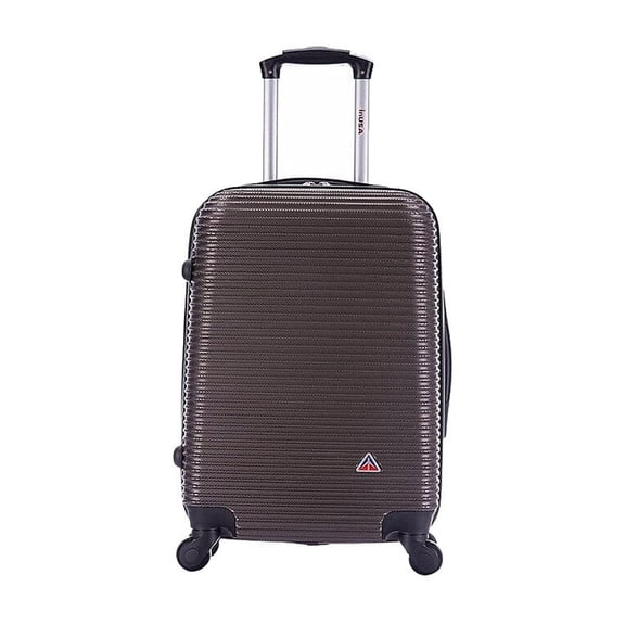 InUSA Royal PC/ABS Plastic Carry-On Luggage Brown (IUROY00S-BRO)