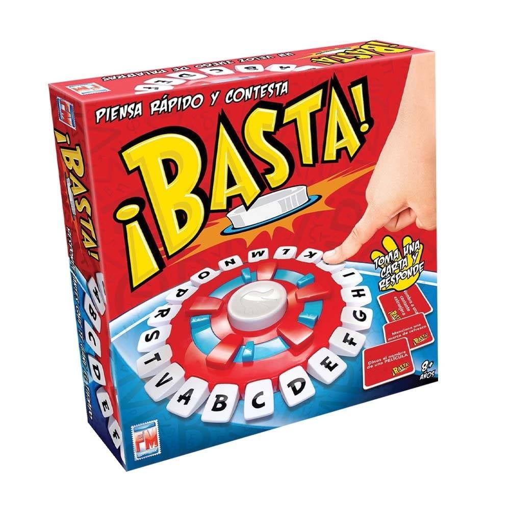 Juego de Mesa ¡Basta! Fotorama Piensa Rápido y Contesta Bodega