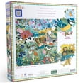 thumbnail image 2 of eeBoo Piece and Love English Hedgerow 1000 Piece Square Adult Jigsaw Puzzle, 23" x 23" when completed, 14 Years and Up., 2 of 7