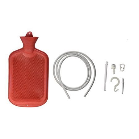 Old School Rubber - Caldor Old Style Old School Hot and Cold Latex Rubber Water Bottle For Aches, Pain, Sprain, Therapy and Much More!! (1, Red)