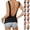 24#(Black), variant on Open Back Workout Tops for Women Loose Fit Halter Backless Tank Top Crop Twist Low Back Cami for Gym&Workwear (Royal Blue,2XL)