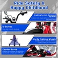 thumbnail image 4 of ICEELF 16 inch Kids Bike for Boys & Girls Ages 2-9, Bicycle with Training Wheels, Multi Color, 4 of 6
