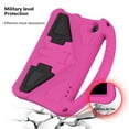 thumbnail image 7 of Feishell Kids-Friendly Case for Amazon Kindle Fire 7 12th Generation 2022 Released,with Portable Handle & Kickstand,Shockproof EVA Foam Anti-Scratch Child Protector Tablet Case Cover,Rose, 7 of 7