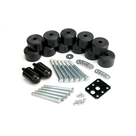JKS 9904 1-1/4" Body Lift System for Jeep TJ Fits select: 1997-2006 JEEP WRANGLER / TJ