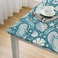thumbnail image 4 of BANET Table Cloth Beach Theme Design Starfishes Image Protection Table and, 4 of 7