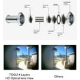 thumbnail image 3 of TG3016NG-SPC Solid Brass UL Listed HD Glass Lens 220-degree Door Viewer Peephole for 1-3/8" to 2-1/6" Doors, Satin Chrome Finish,2 Sets, 3 of 5