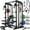 190LB Colored /BK, variant on Smith Machine for Home Gym,2000LBS Multi-Function Power Cage with Cable Crossover System, Squat Rack with Smith Bar and More Attachment