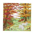 thumbnail image 1 of Conjunto de Costura Hecho a Mano Soledad Estampado Diseño de Oveja de Otoño 35 * 42 Cm, 1 of 10