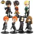 thumbnail image 2 of Figuras de acción de Harry Potter, modelos de Hermione, Ron Malfort, muñecas versión Q, coche, decoración de pasteles, juguetes para niños, regalo, 7 tipos, 2 of 5